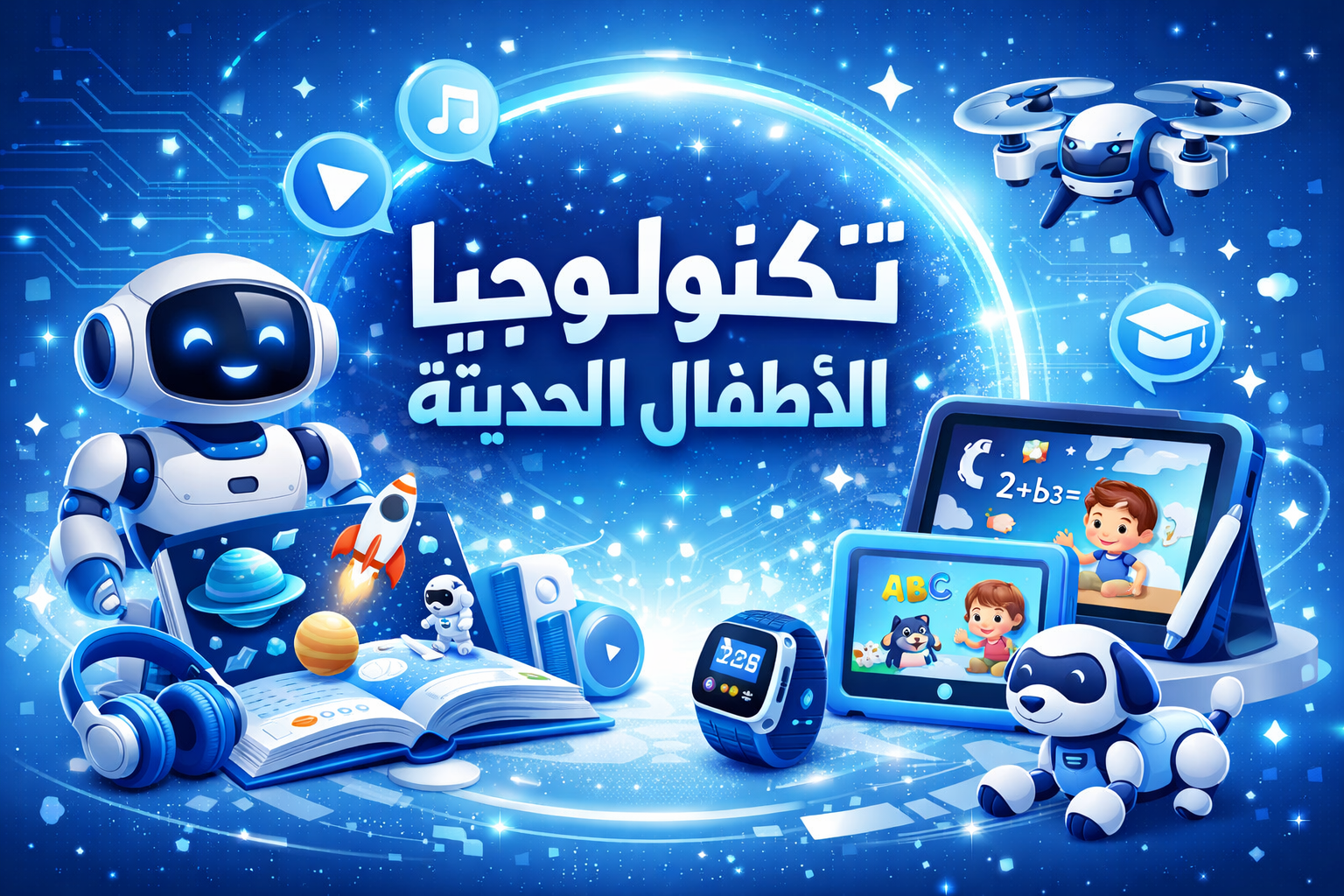 تكنولوجيا الأطفال الحديثة