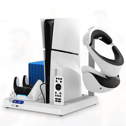 قاعدة تبريد متعددة الوظائف لجهاز الألعاب (PS5)