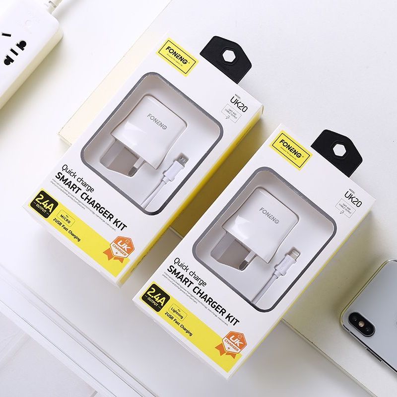UK20 USB-A 2-Port Charger (2.4A) Short Description: