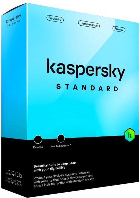 كاسبرسكي ستاندرد    برنامج مكافحة فيروسات وبرمجيات خبيثة (Kaspersky Standard)