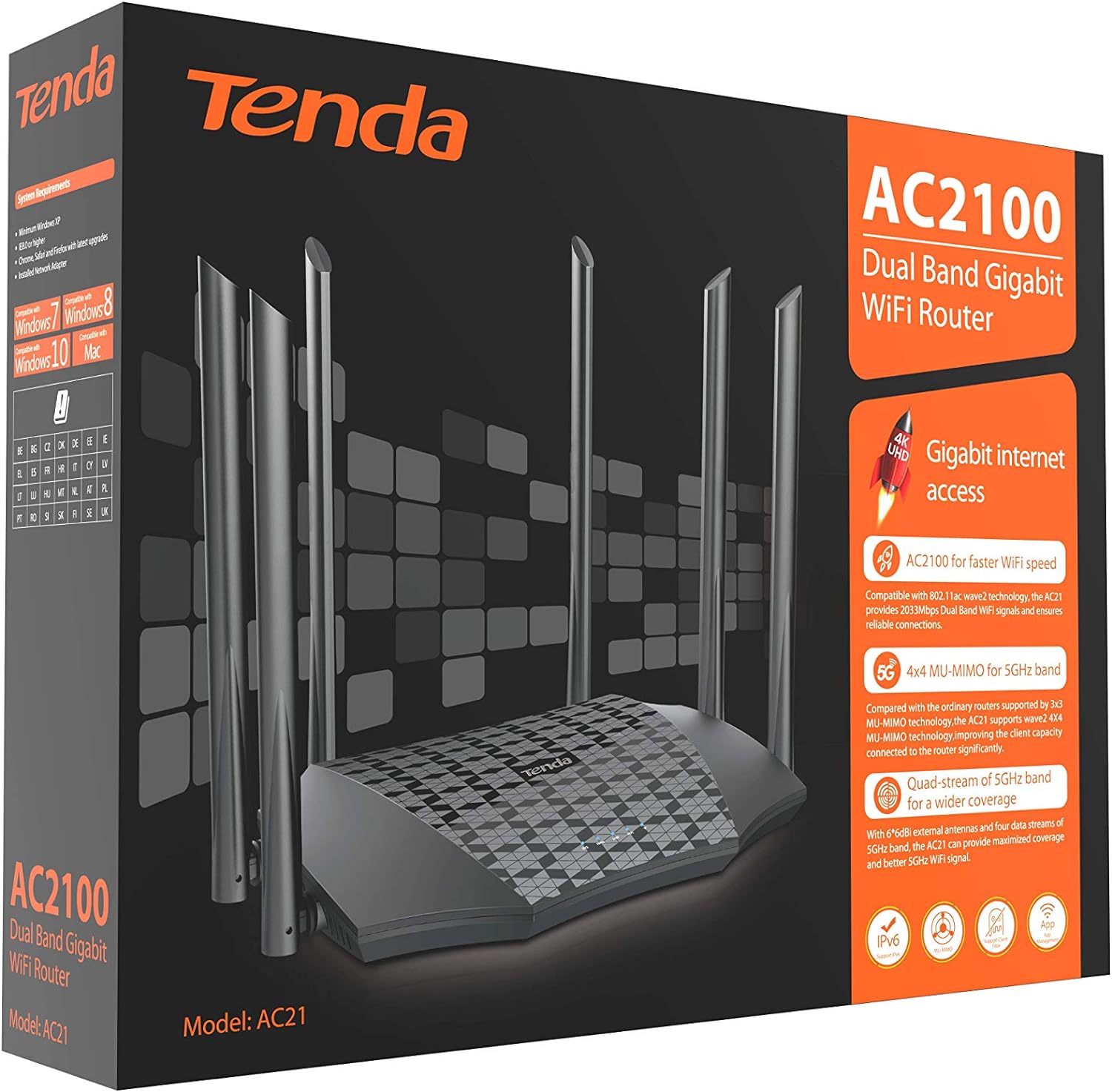 راوتر ac21 تيندا