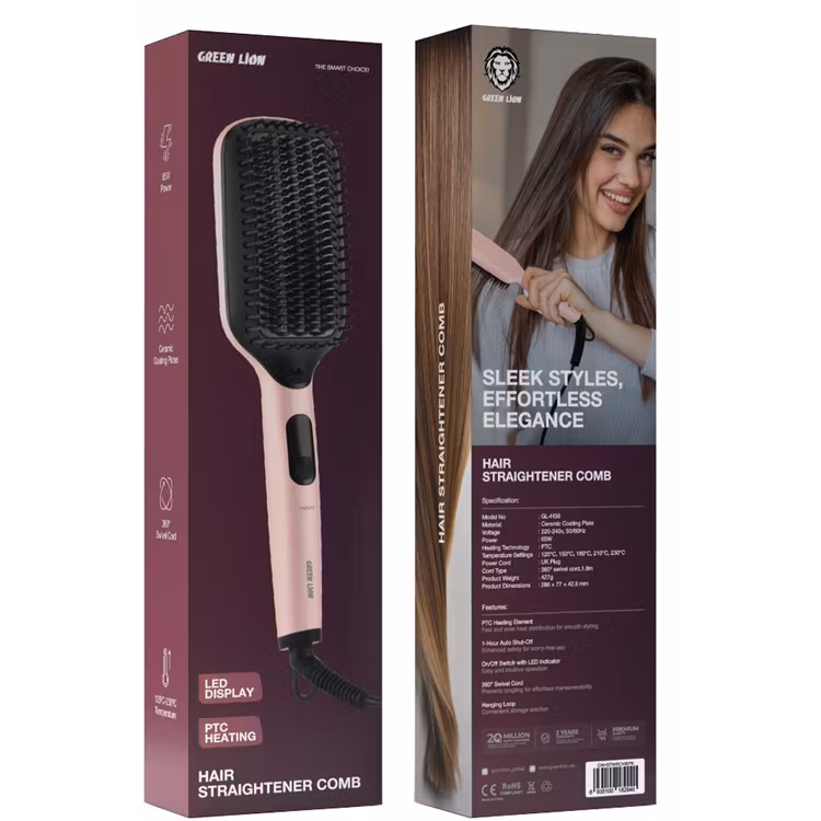 مشط حراري للشعر GREEN LION 2751