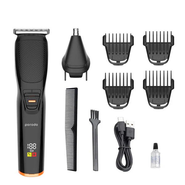 ماكنه حلاقه PORDO porodo 6 in1 grooming nose trimmer