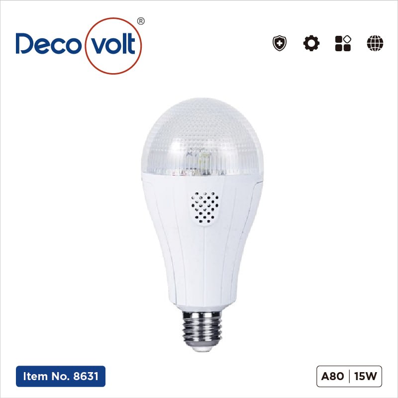 مصباح بارد كفر شفاف 15W ديكوفولت 8631