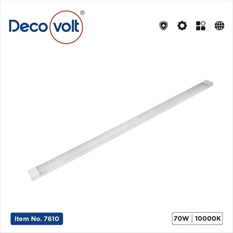 شمعه 2 خط 70W 10000K ابيض ديكوفولت 7610