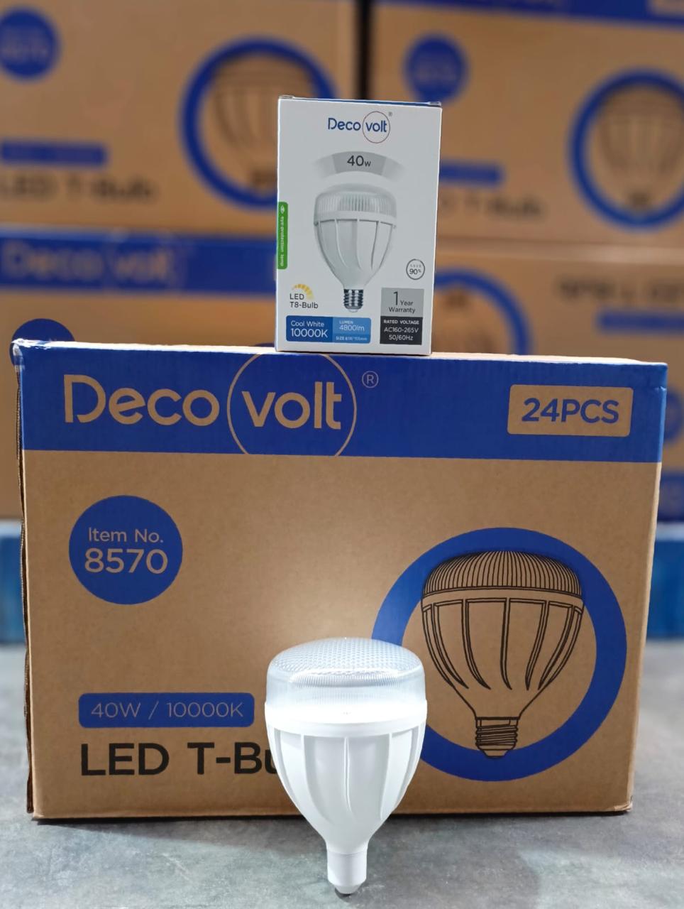 مصباح شفاف منطاد 50W-ديكوفولت 8587