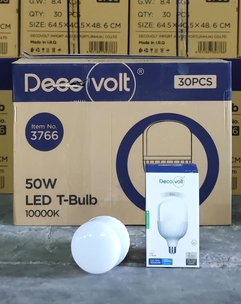 مصباح لد50W-9000K-شعاع ديكوفولت3766
