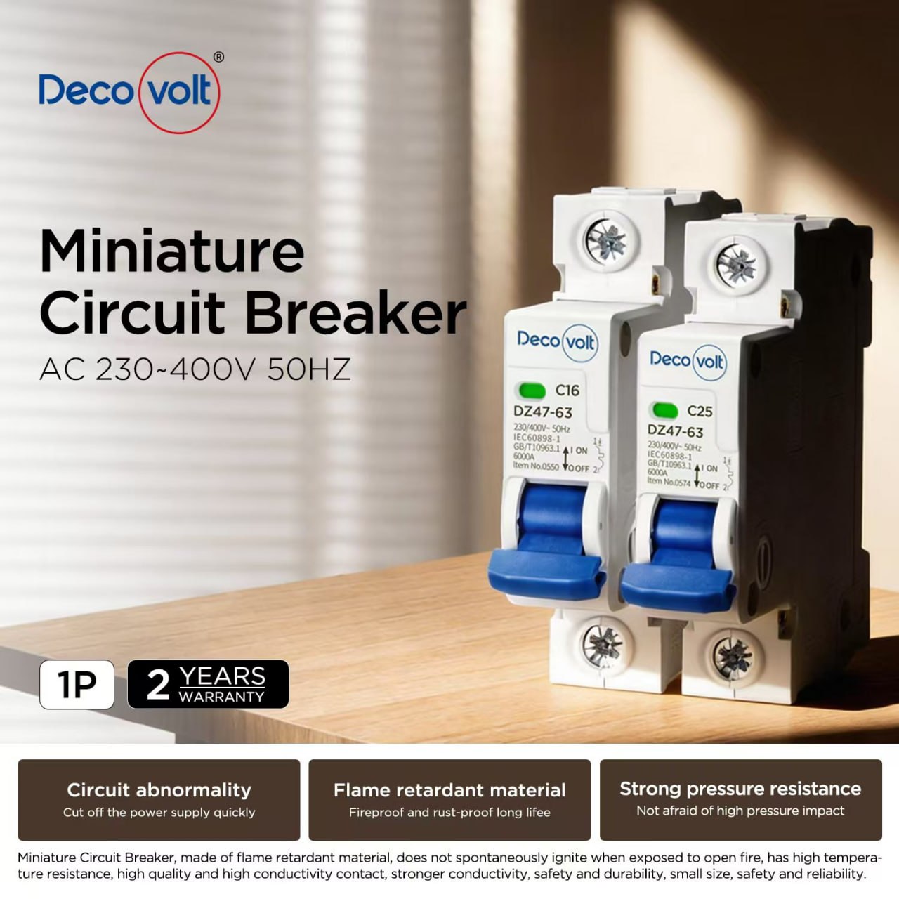 قاطع دوره احادي سوبر 63A-ديكوفولت 0604