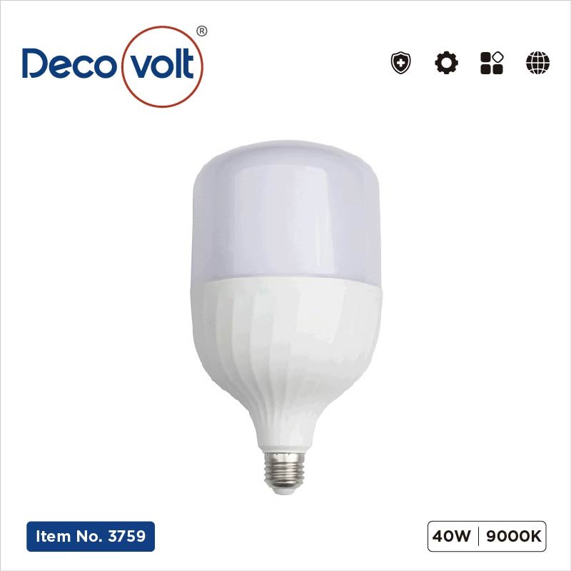 مصباح لد 40W-9000K-شعاع ديكوفولت 3759