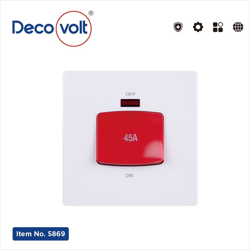 سويج 45A منحني ابيض ديكوفولت 5869